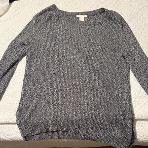 H&M Women's Charcoal Knit Sweater